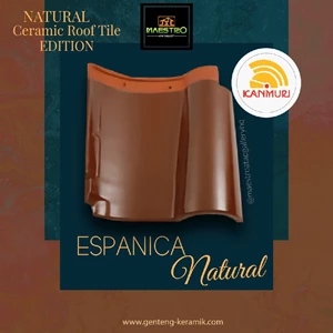 Genteng Keramik Kanmuri Espanica Natural kw1