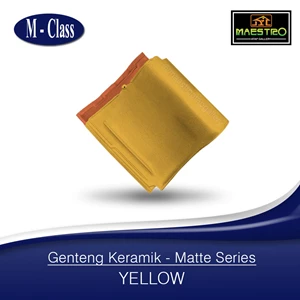 M-CLASS MATTE Matte Yellow Ceramic Tile
