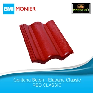 Genteng Beton MONIER Elabana Classic Red