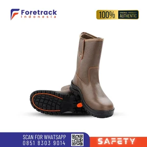 Safety Shoes KRUSHERS Texas Brown Black - Sepatu Safety KRUSHERS TEXAS