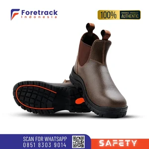 Safety Shoes KRUSHERS Nevada Black and Brown - Sepatu Safety KRUSHERS Nevada