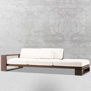Sofa long white sofa bed WDL 0180