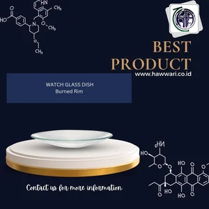 WATCH GLASS DISH Burned Rim 60 mm