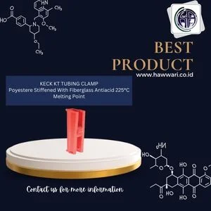 KECK KT TUBING CLAMP Poyestere Stiffened With Fiberglass Antiacid 225°C Melting Point 10 mm