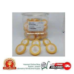 PRECLEAN  25 mm syringe Filter  hidropilich 0.2Um golden+coA