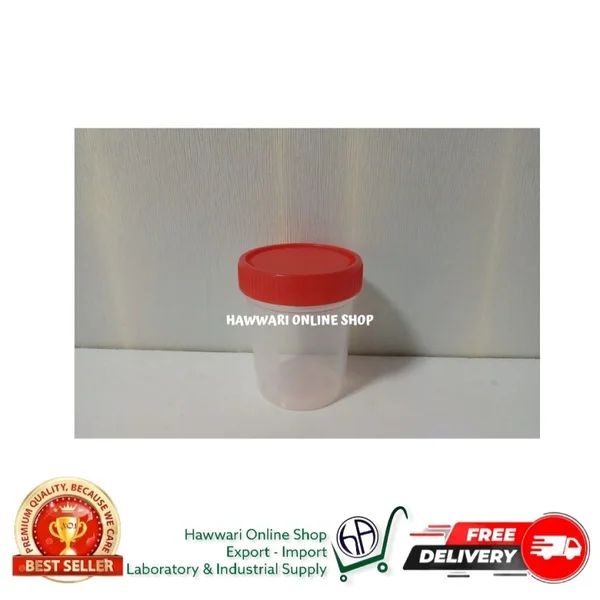 Pot Urin Container 100ML Non Steril
