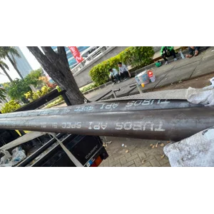 Pipa hitam A106 carbon steel Sch : 160 seamless uk.2 Inci Merk.TUBOS Spanyol