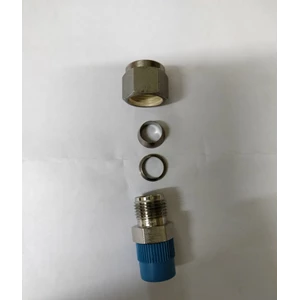 Stainless steel male connector uk.3/8inc od x 1/4 inc m npt.brand.swagelok