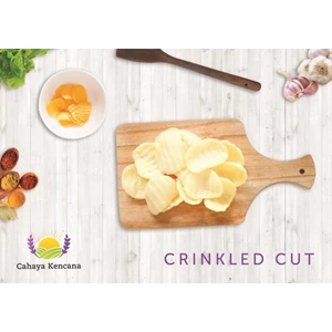Crinkle Cut Garlic Crackers