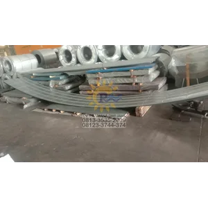 Atap Lengkung di Atambua Spandek Radial Zincalume