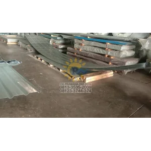 Atap Lengkung di Bali Spandek Radial Zincalume