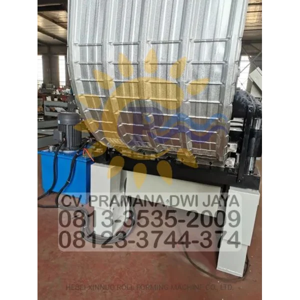 Atap Lengkung di Banyuwangi Spandek Radial Zincalume