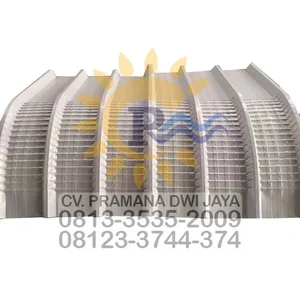 Atap Lengkung di Berau Spandek Radial Zincalume
