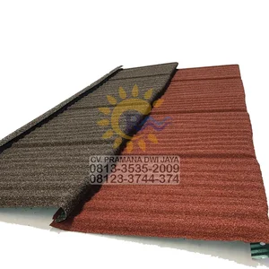 Atap Genteng Metal Pasir Tual Ukuran 80 x 80 cm dan 80 x 100 cm