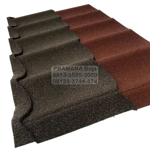 Atap Spandek Pasir Warna Biru Lebar 0.95 meter