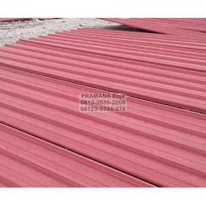 Atap Spandek Pasir Warna Coklat Lebar 0.95 Meter