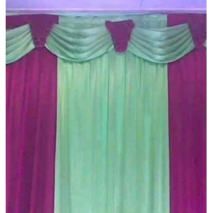 Dekorasi Background Tenda