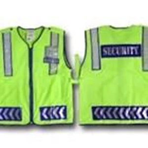 Rompi Safety Security Hijau Bahan Polyester 