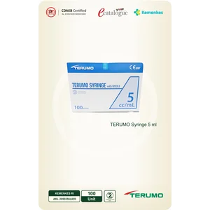 TERUMO DISPOSABLE SYRINGE WITH NEEDLE 5 CC