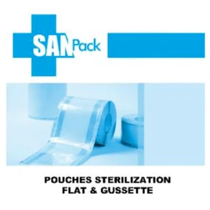 SANPACK POUCHES STERILIZATION FLAT 15 CM X 200 M
