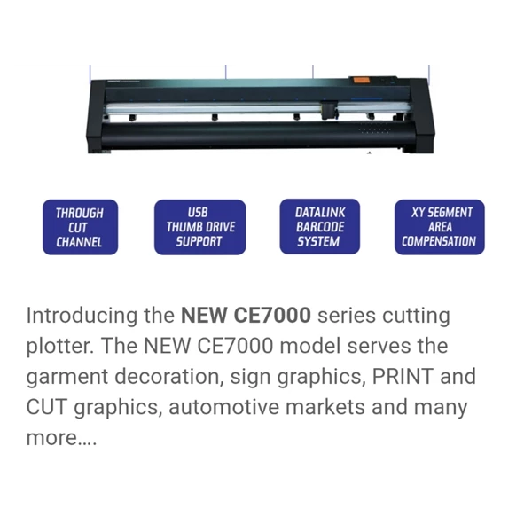 Mesin Cutting Plotter Graphtec Ce7000-160  Mesin Cutting Sticker Graphtec 160CM