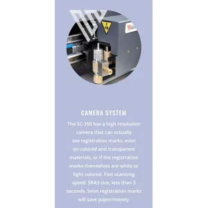 Mesin Cutting Sticker VULCAN SC-350 Sheet Label Cutter