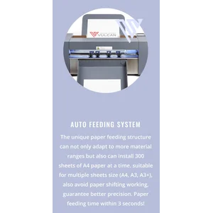 Mesin Cutting Sticker VULCAN SC-350 Sheet Label Cutter