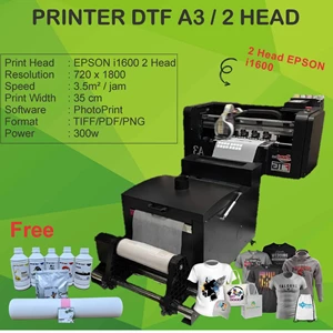 Printer Deskjet Digital Sablon DTF A3 Large Format