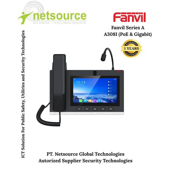 IP Phone Fanvil A308I PoE & Gigabit – Telepon VoIP Jernih & Stabil untuk Kantor
