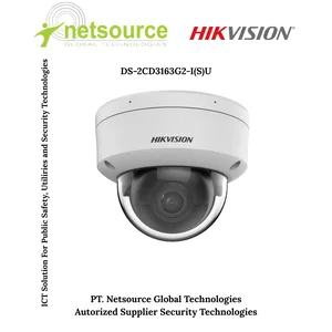 Kamera CCTV Hikvision DS-2CD3163G2-ISU 6MP WDR Fixed Dome Network Camera – Anti Vandal & Gambar Jernih