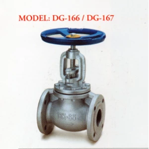Ductile Valve Iron Globe DG-166 / DG-167