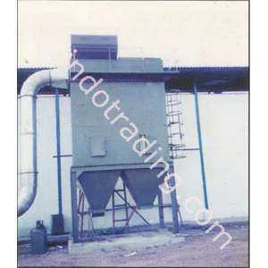 Pulse Jet Sistem Bag House Debu Kolektor Untuk Industri Cat