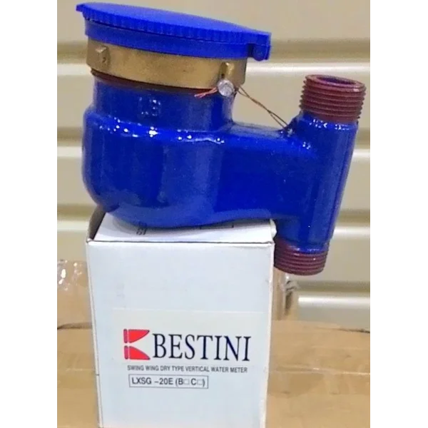 Water Meter Bestini 3/4 inch Vertikal