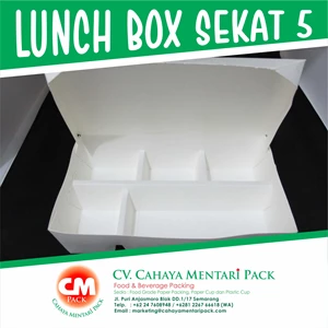 Lunch Box Sekat 5