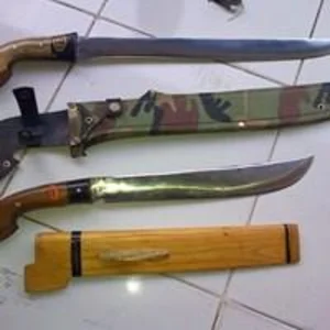 GOLOK  PARANG GAGANG KAYU SUPER
