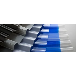 Atap Polycarbonate GlobalTuff Motif Greca Tebal 0.8 mm