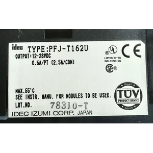 IDEC transistor output unit. FA-1J series. PFJ-T162U