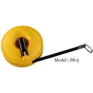 Narrow Tape (Black Steel Tape) Model No. S8-5. Nihon Doki. Japan