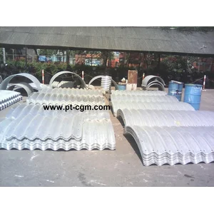 Pipa Gorong Gorong Corrugated Steel Pipe type Multi Plate Pipe