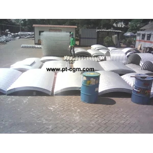 Pipa Gorong Gorong /Corrugated Steel Pipe type Multi Plate Pipe Arches