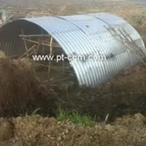 Aramco Corrugated Steel Pipe Type Multi Plate Arches