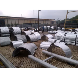 Corrugated steel pipe armco Galvanized