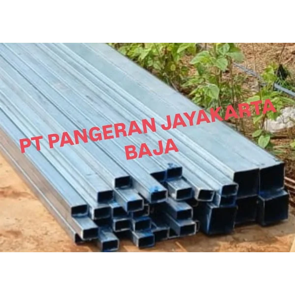 Hollow Galvanis 40 x 80 x 1mm x 6m