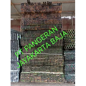 Besi Hollow Hitam 75 x 75 x 1.2mm x 6m