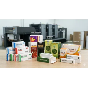 Dus Dan Box Obat Farmasi Premium