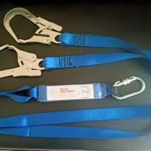 LANYARD WEBBING DOUBLE HOOK + ABSORBER HAIDAR