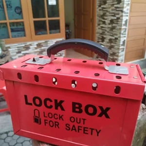 Lockout tagout lock box