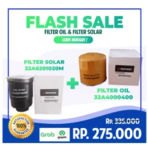 Filter Oil Dan Filter Solar Mitsubishi Forklift 