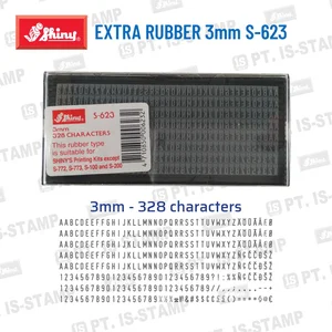 Shiny Extra Rubber 3Mm S-623