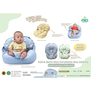 NIA New Baby Sofa Motif 3 in 1 Baby Sofa NBS 8007 - Multifunctional Baby Sofa